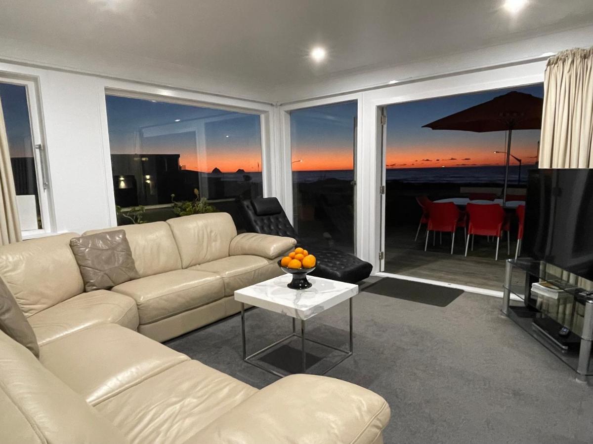 Ocean Front East End Beach House New Plymouth Zewnętrze zdjęcie